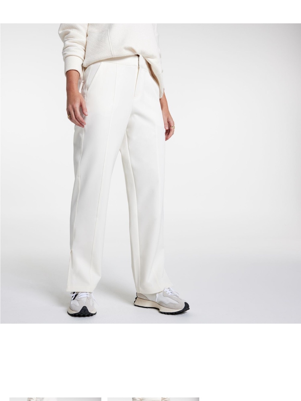 Calia women’s effortless crepe pintuck pants